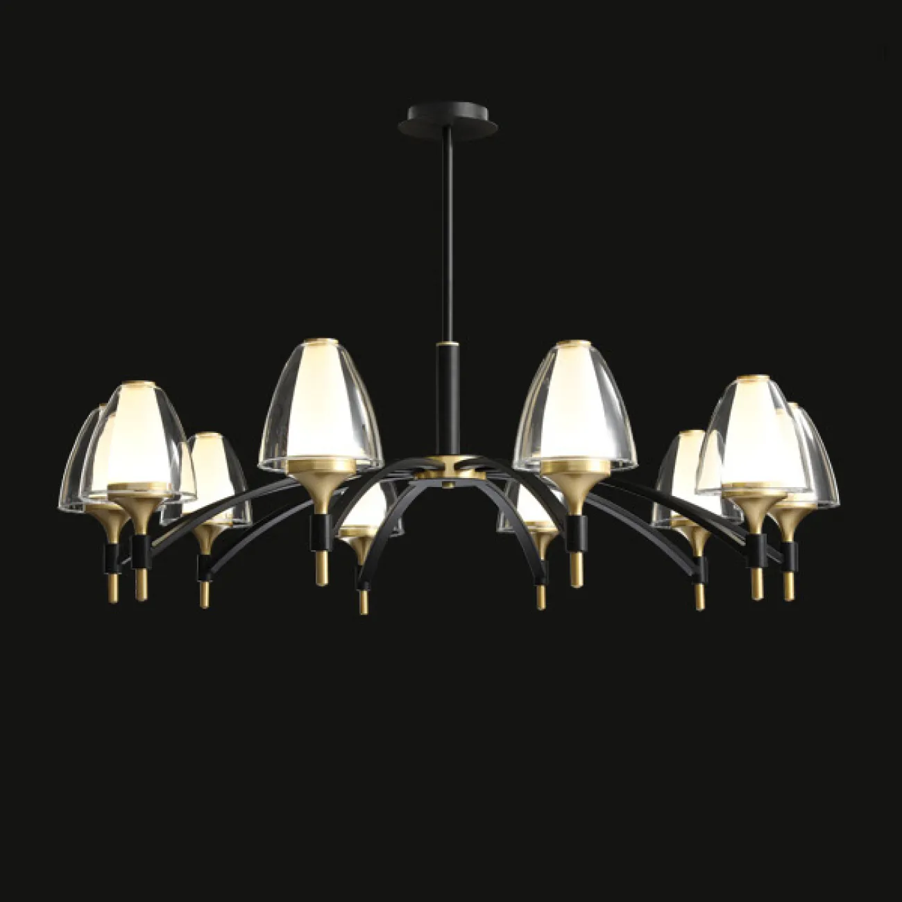 Потолочная люстра NANSY L6 от ImperiumLoft