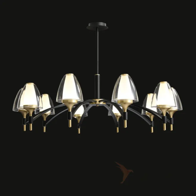 Потолочная люстра NANSY L10 от ImperiumLoft