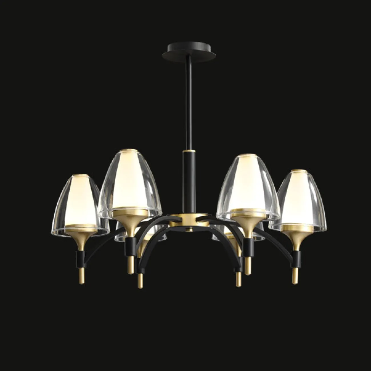 Потолочная люстра NANSY L10 от ImperiumLoft