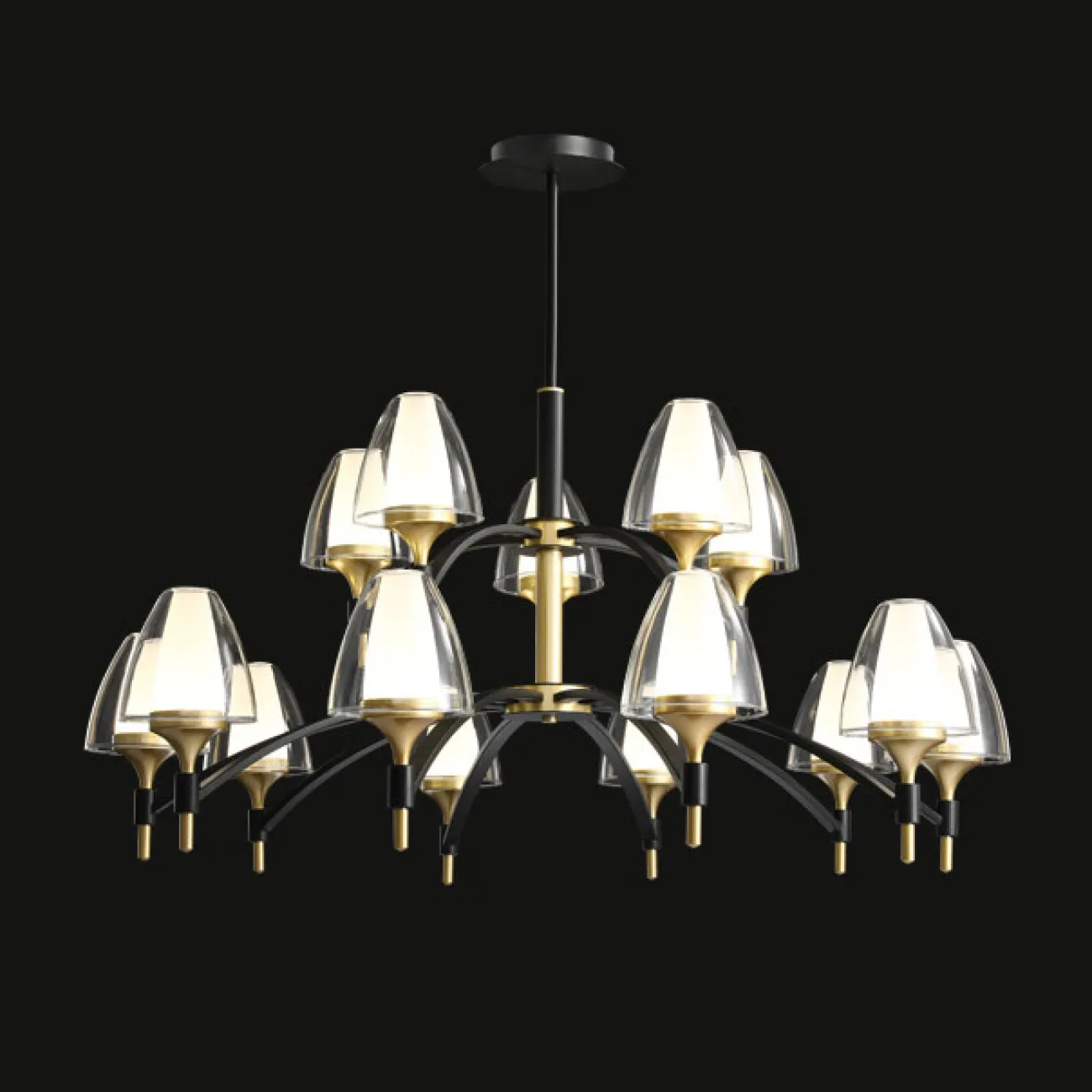 Потолочная люстра NANSY L10 от ImperiumLoft