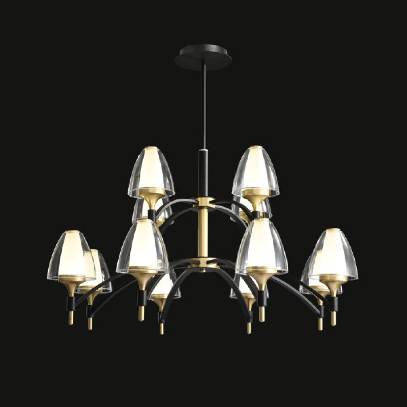 Потолочная люстра NANSY L10 от ImperiumLoft