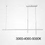 Подвесной светильник SQUIRREL L150 White Трехцветный свет от ImperiumLoft