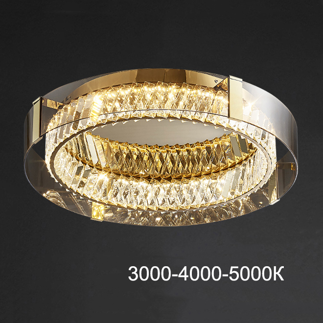 Потолочная люстра PERSEY D60 Amber Трехцветный свет от ImperiumLoft