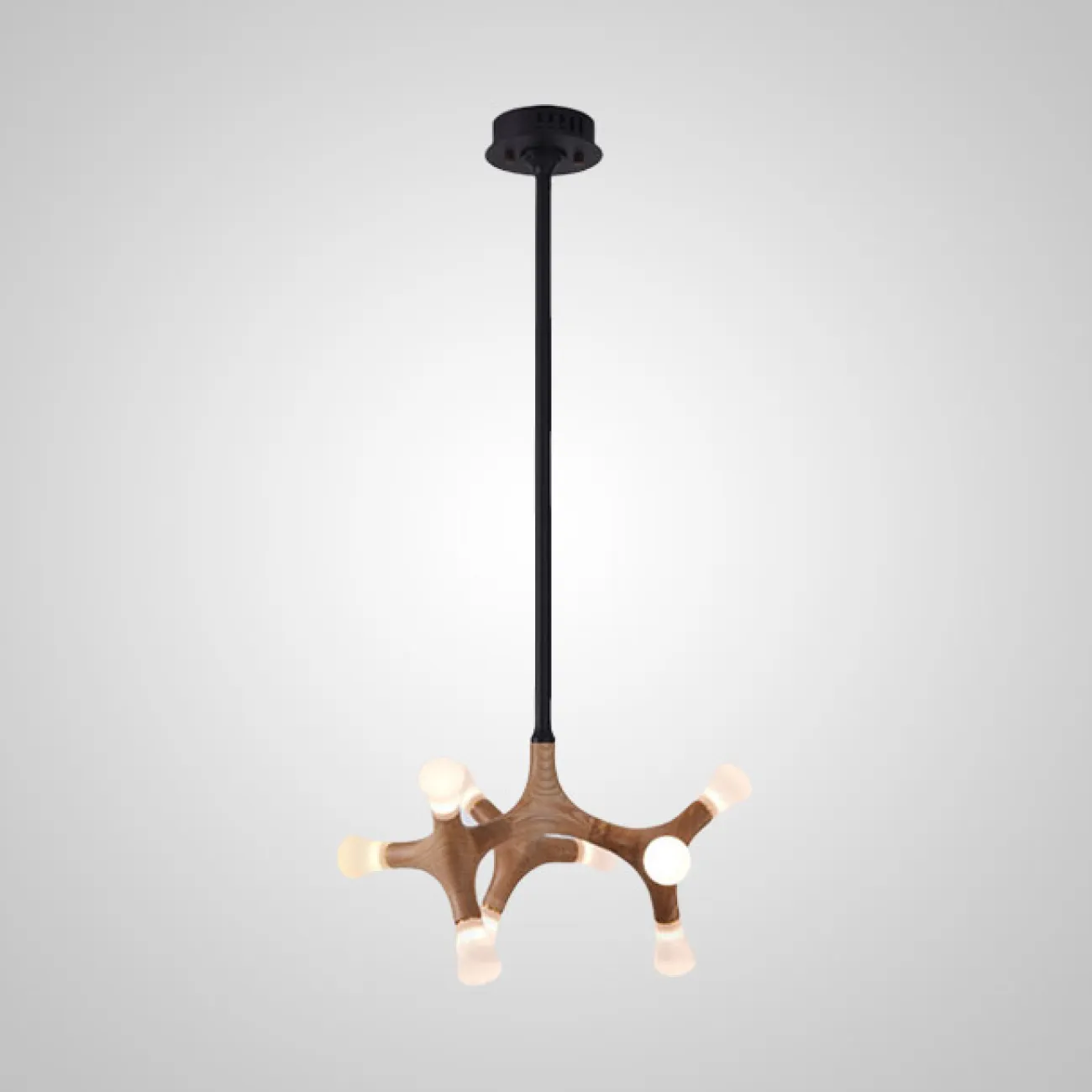 Потолочный светильник SANTANA L27 Light brown от ImperiumLoft Потолочный светильник SANTANA L27 Light brown от ImperiumLoft