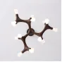 Потолочный светильник SANTANA L27 Dark brown от ImperiumLoft