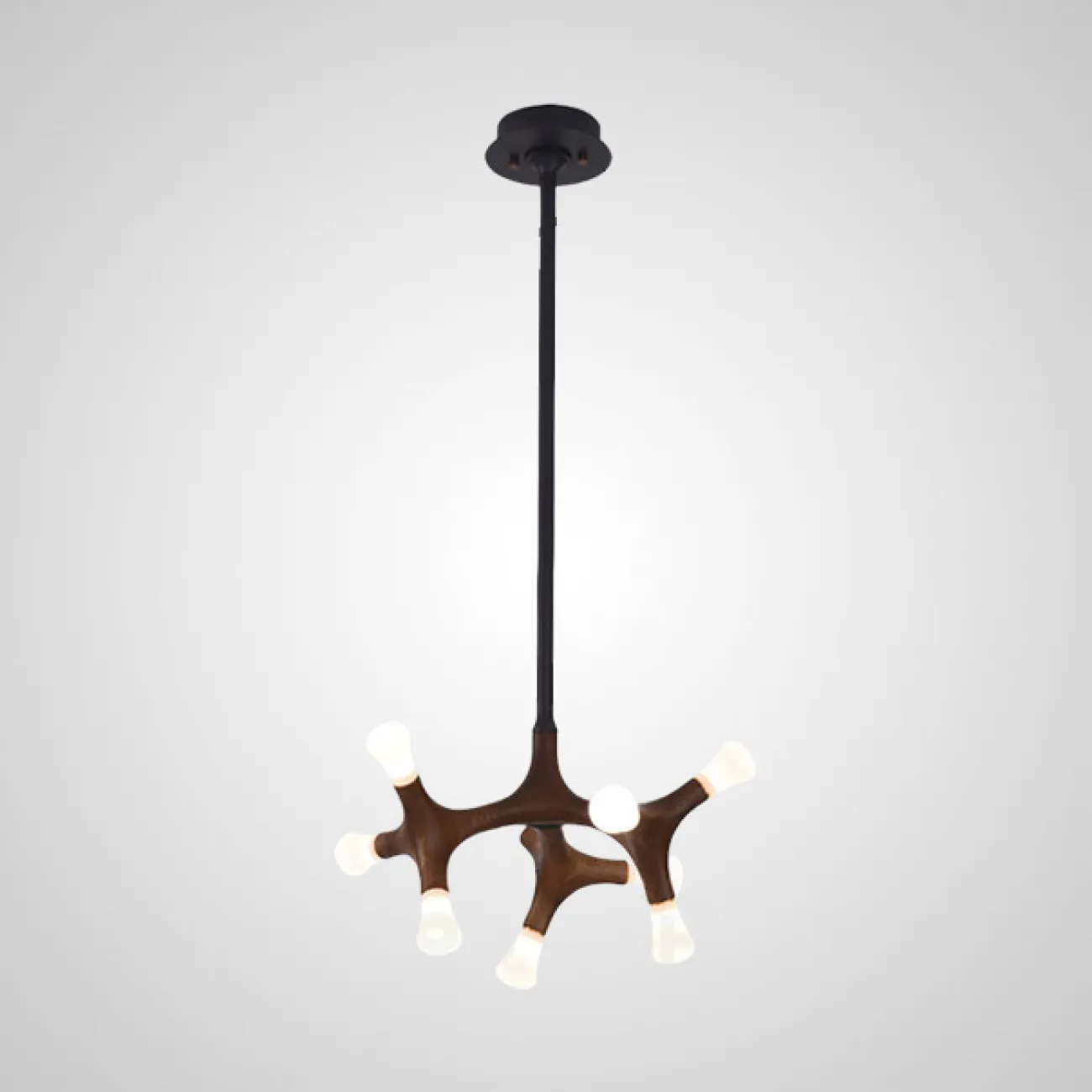 Потолочный светильник SANTANA L27 Dark brown от ImperiumLoft