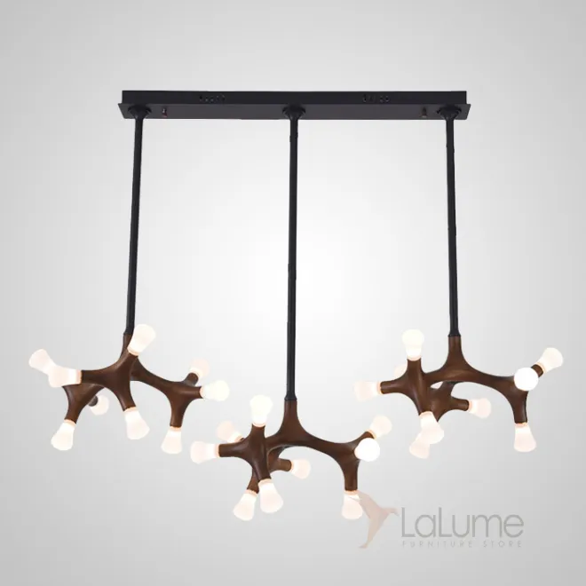 Потолочный светильник SANTANA L27 Dark brown от ImperiumLoft