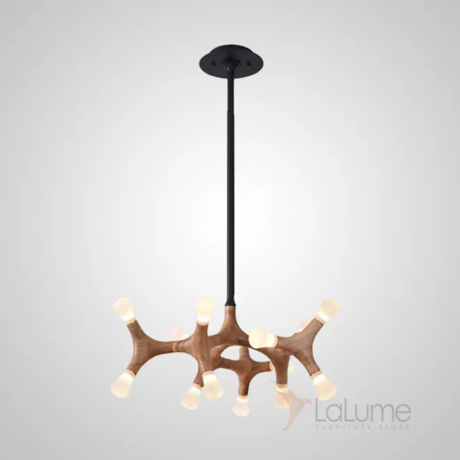 Потолочный светильник SANTANA L15 Light brown от ImperiumLoft Потолочный светильник SANTANA L15 Light brown от ImperiumLoft