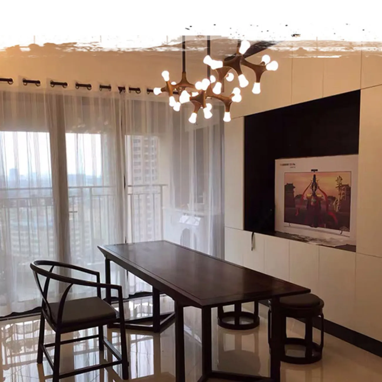 Потолочный светильник SANTANA L27 Light brown от ImperiumLoft Потолочный светильник SANTANA L27 Light brown от ImperiumLoft