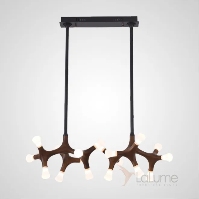 Потолочный светильник SANTANA L18 Dark brown от ImperiumLoft Потолочный светильник SANTANA L18 Dark brown от ImperiumLoft