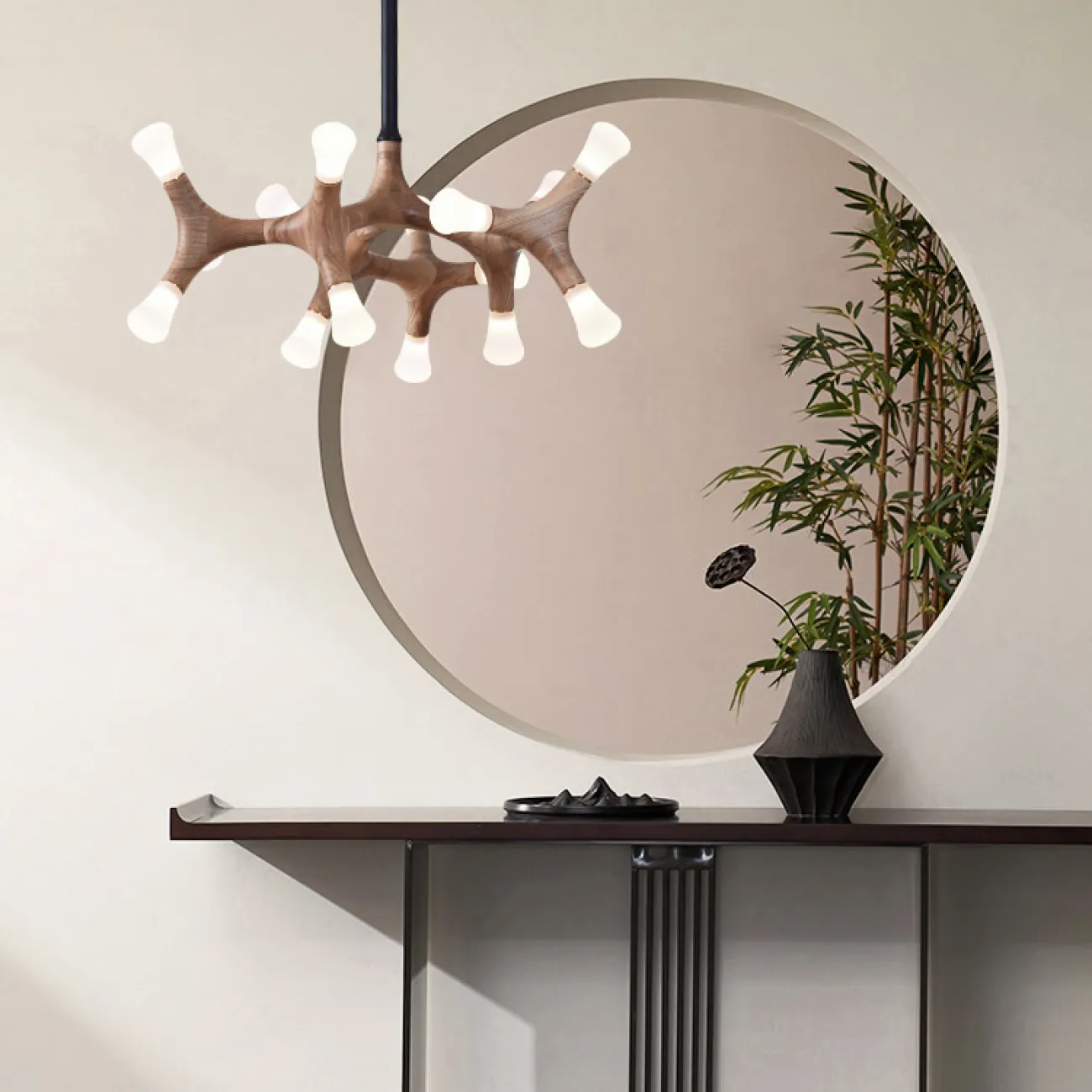 Потолочный светильник SANTANA L27 Dark brown от ImperiumLoft