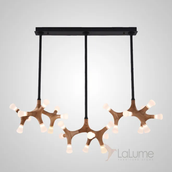 Потолочный светильник SANTANA L27 Light brown от ImperiumLoft Потолочный светильник SANTANA L27 Light brown от ImperiumLoft