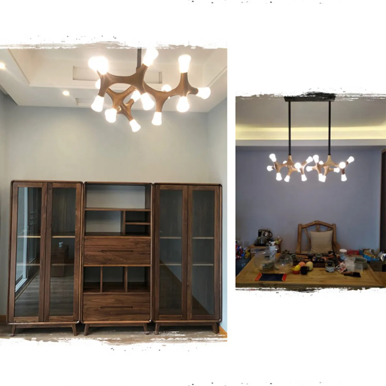 Потолочный светильник SANTANA L27 Dark brown от ImperiumLoft