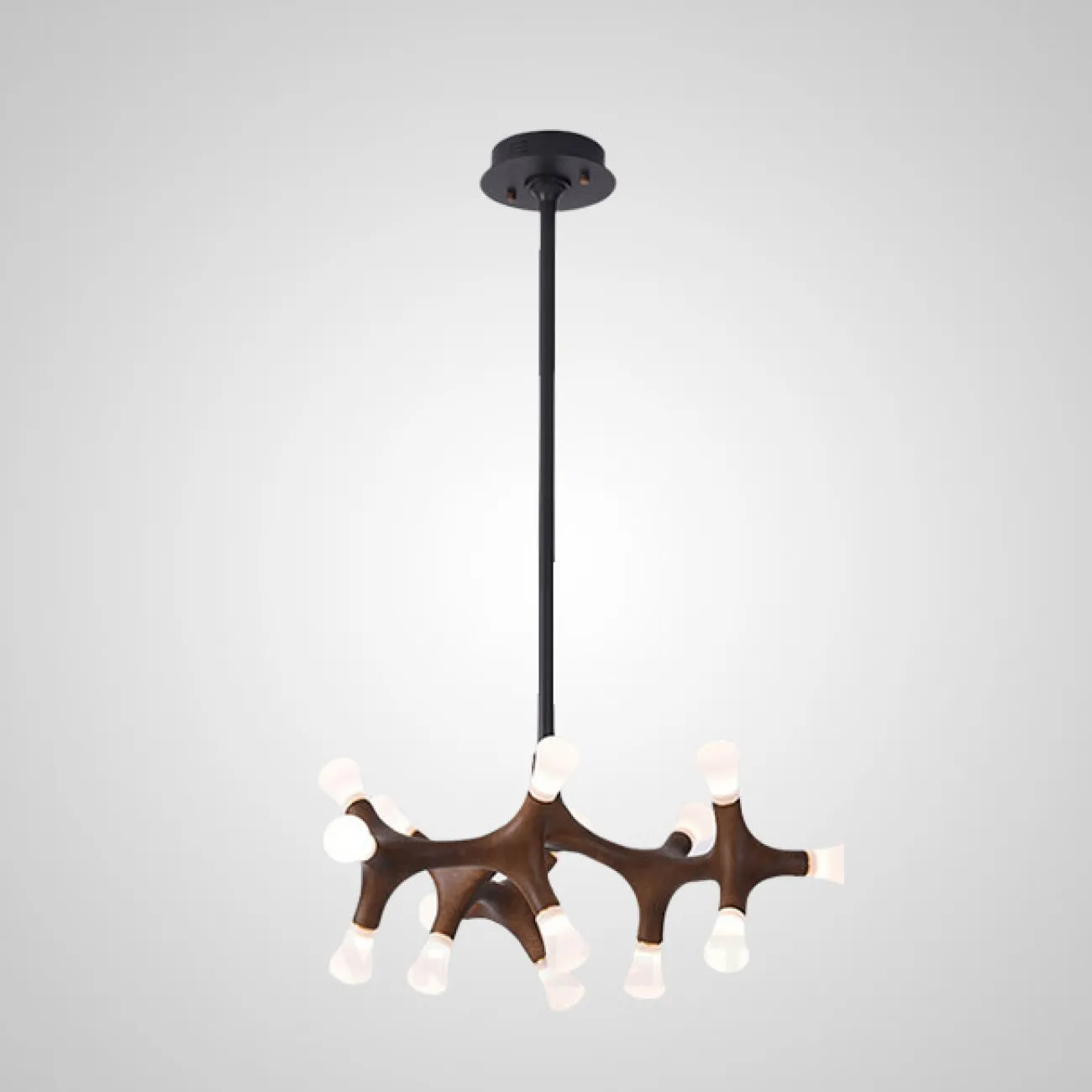 Потолочный светильник SANTANA L27 Dark brown от ImperiumLoft
