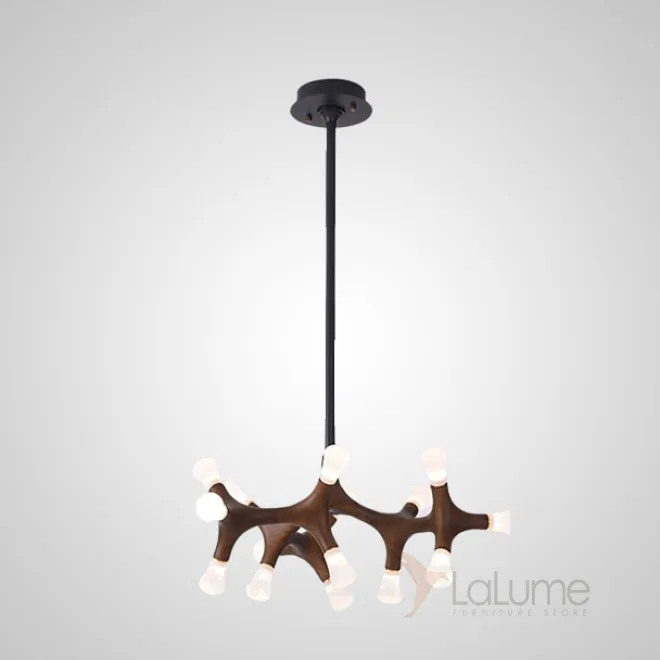 Потолочный светильник SANTANA L15 Dark brown от ImperiumLoft Потолочный светильник SANTANA L15 Dark brown от ImperiumLoft