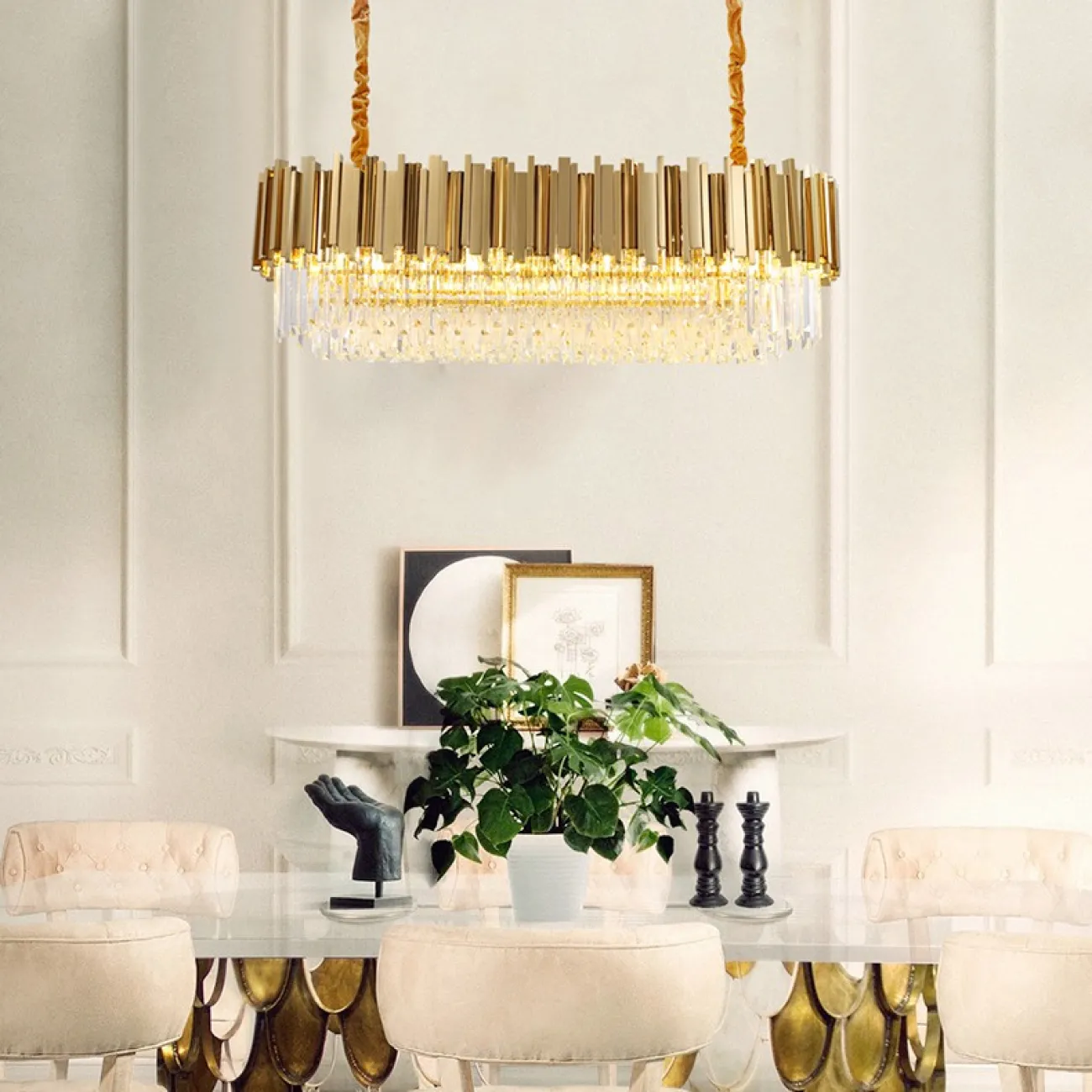 Подвесная люстра GENEVA LONG от ImperiumLoft