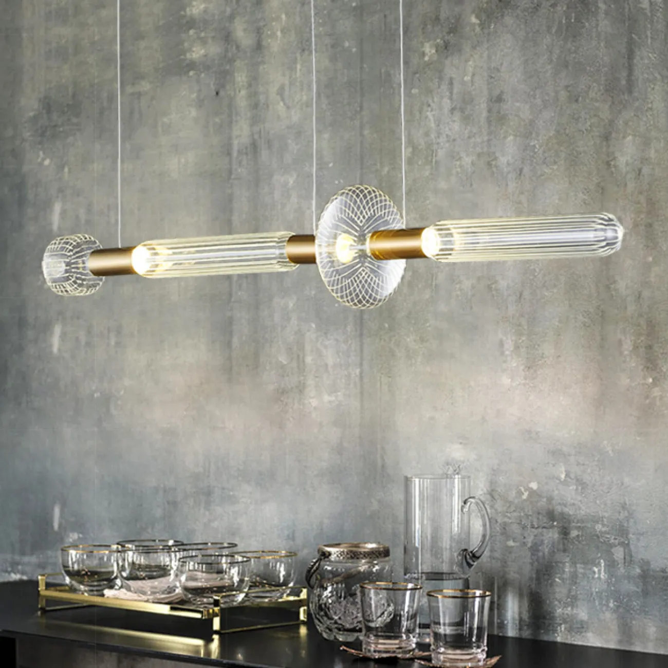 Подвесной светильник VUOKSA LONG от ImperiumLoft