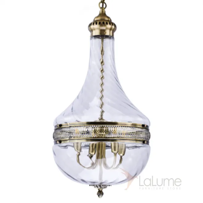 Люстра Capitol Hill Glass Pendant 40 Nickel от LaLume