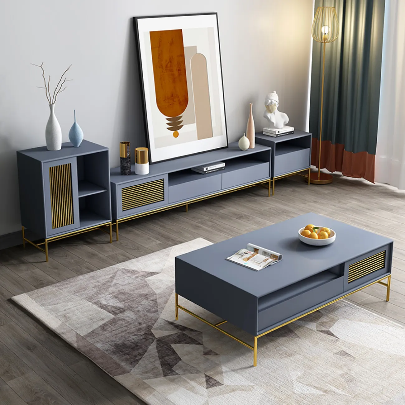 Дизайнерский журнальный столик LaLume-AP00218