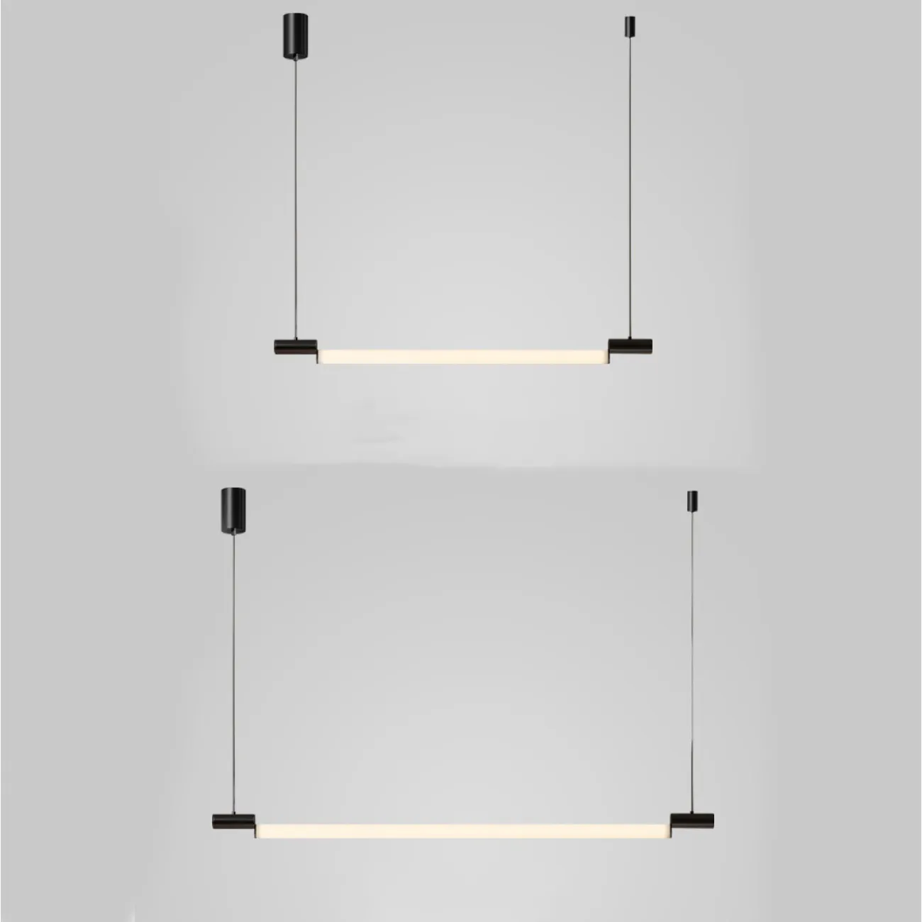 Подвесной светильник RAMP L148 Black от ImperiumLoft