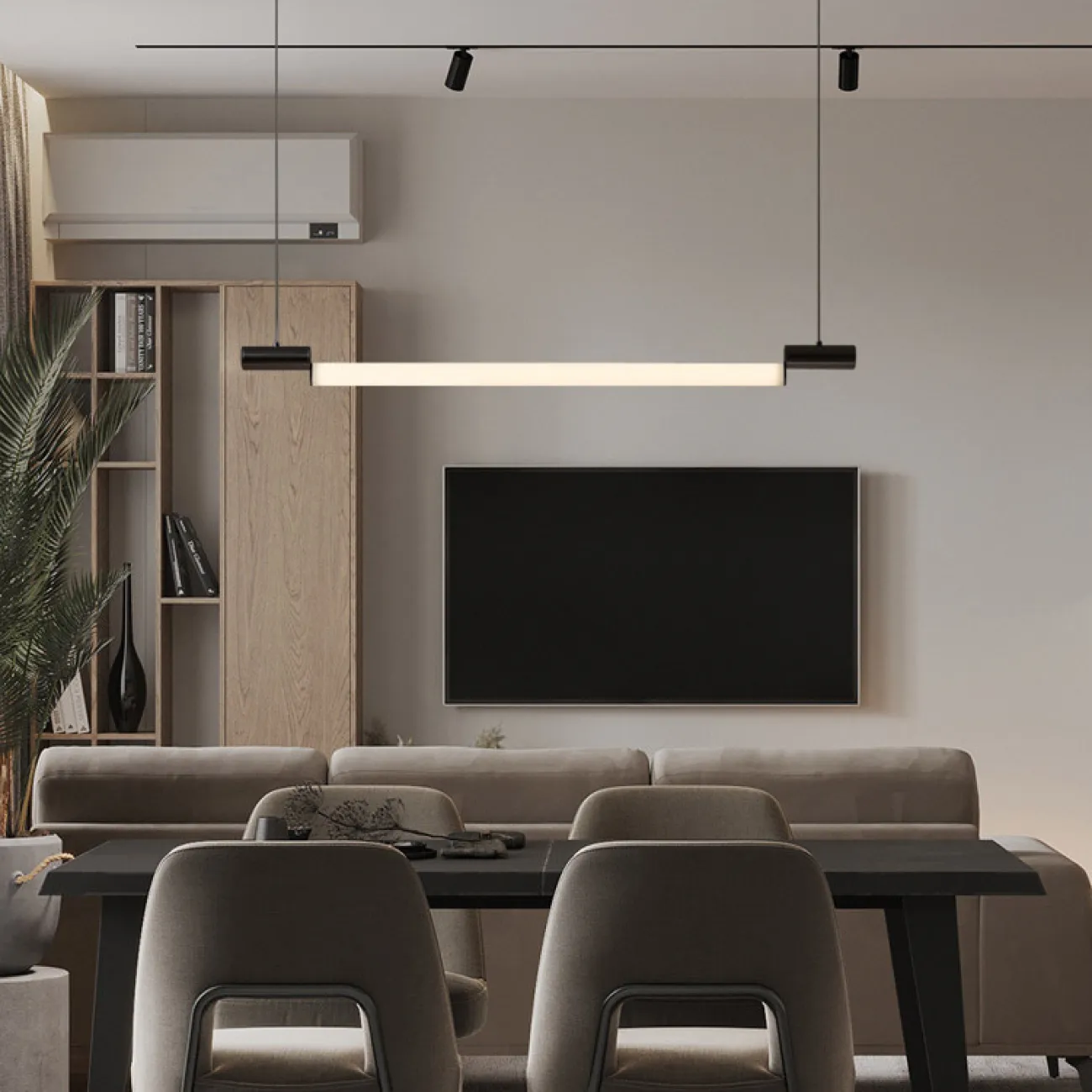 Подвесной светильник RAMP L87 Brass от ImperiumLoft