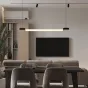 Подвесной светильник RAMP L87 Brass от ImperiumLoft