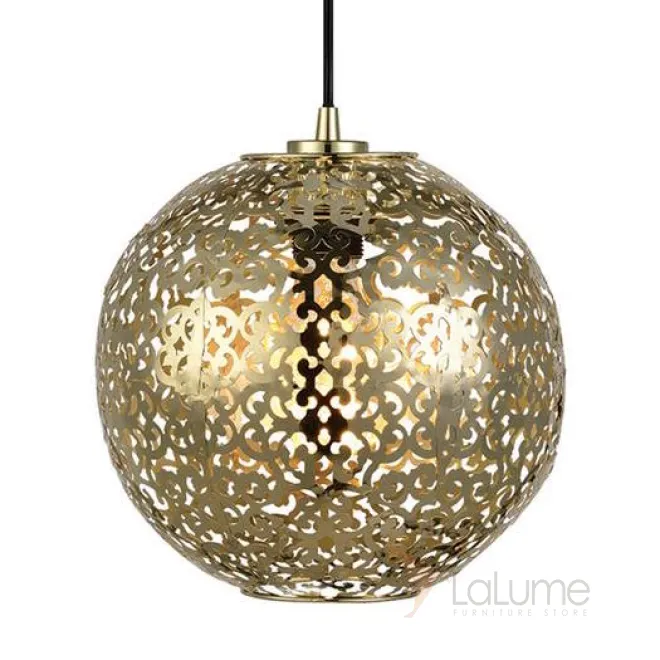 Подвесной светильник Oriental patterns Pendant Gold от LaLume Подвесной светильник Oriental patterns Pendant Gold от LaLume