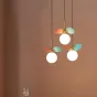 Подвесной светильник MATISSE TRIO Multicolor / Black plank от ImperiumLoft