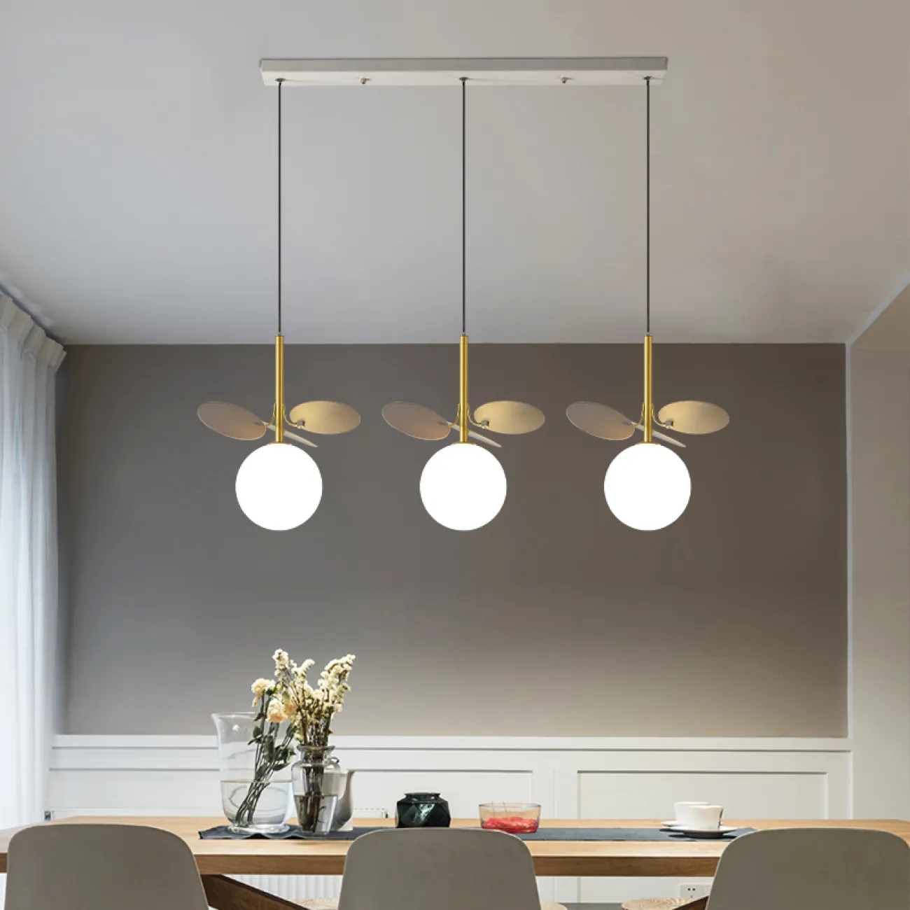 Подвесной светильник MATISSE TRIO Multicolor / Black plank от ImperiumLoft