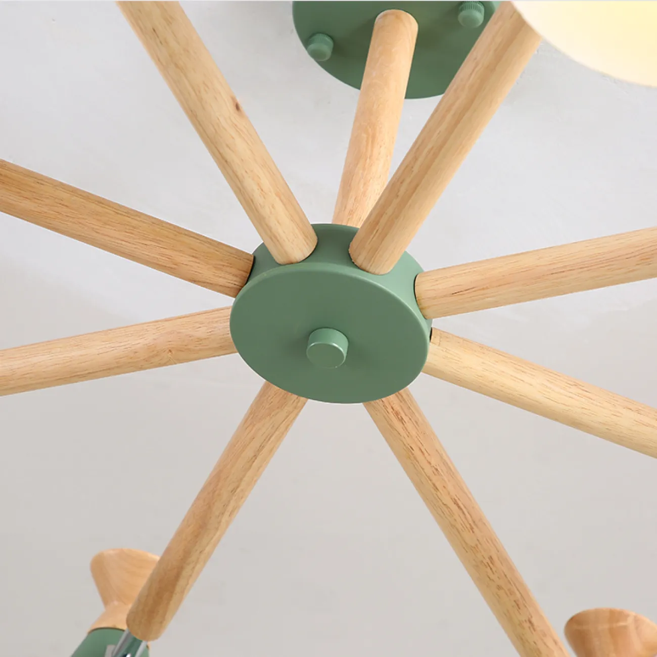 Люстра на штанге OLA D60,5 Blue от ImperiumLoft