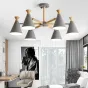 Люстра на штанге OLA D60,5 White от ImperiumLoft