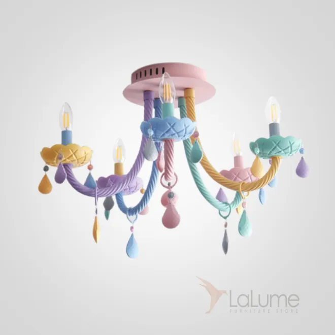 Потолочная люстра RAINBOW SHORT 5 lamps от ImperiumLoft