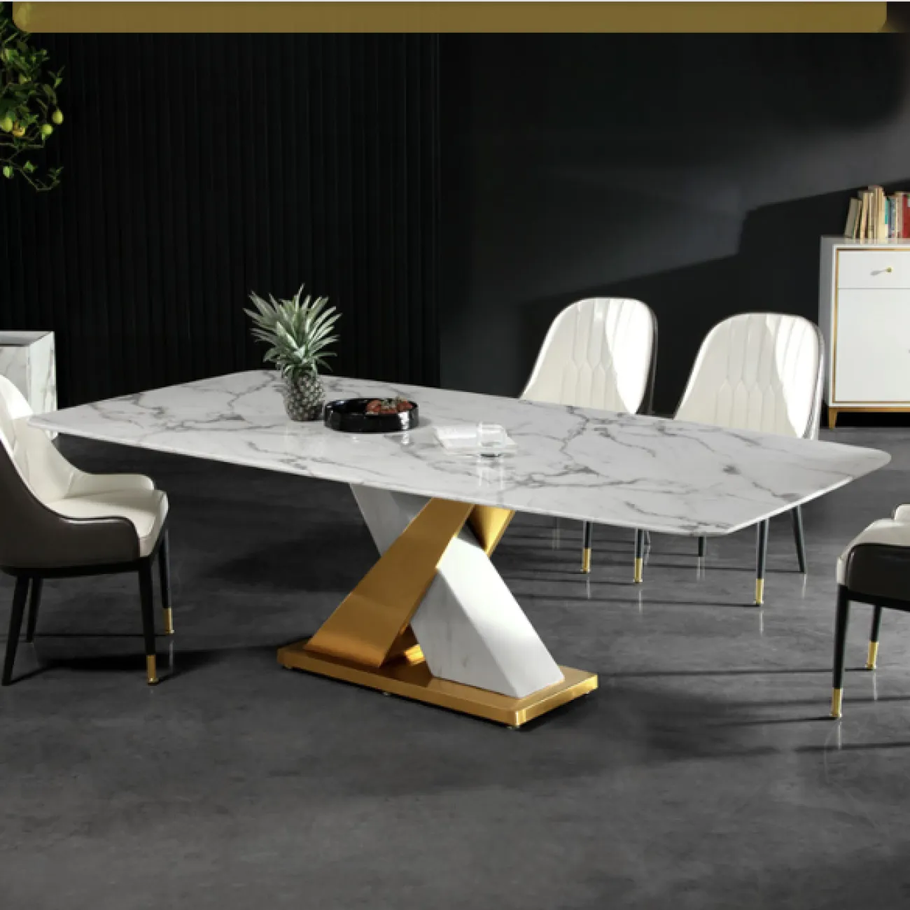 Дизайнерский обеденный стол LaLume-AZ00340 Дизайнерский обеденный стол LaLume-AZ00340