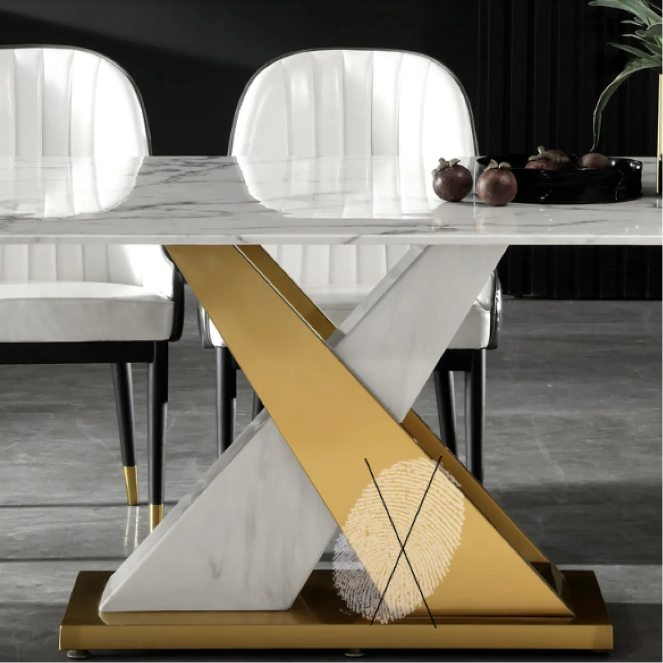 Дизайнерский обеденный стол LaLume-AZ00340 Дизайнерский обеденный стол LaLume-AZ00340