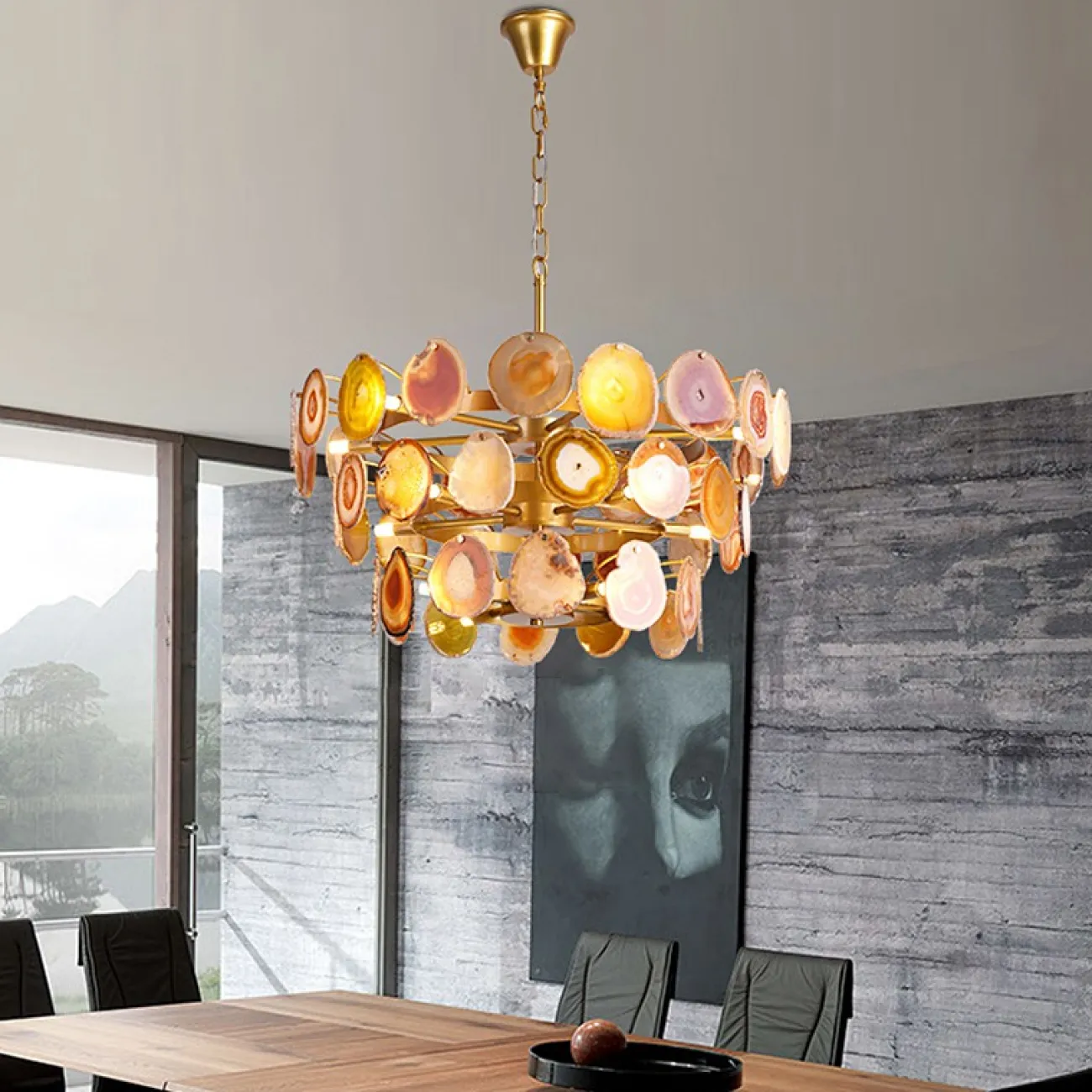 Подвесная люстра AGATE от ImperiumLoft