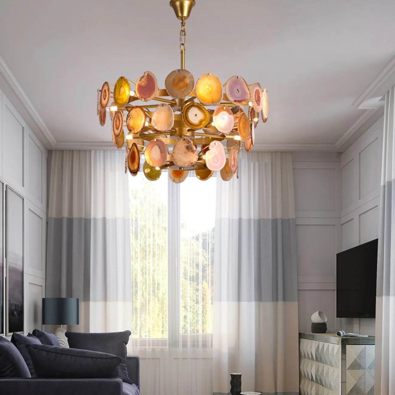 Подвесная люстра AGATE от ImperiumLoft