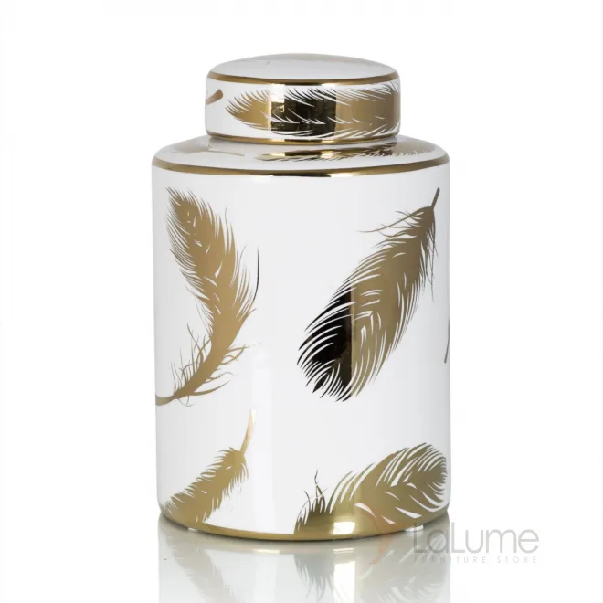 Банка с крышкой Plume от LaLume