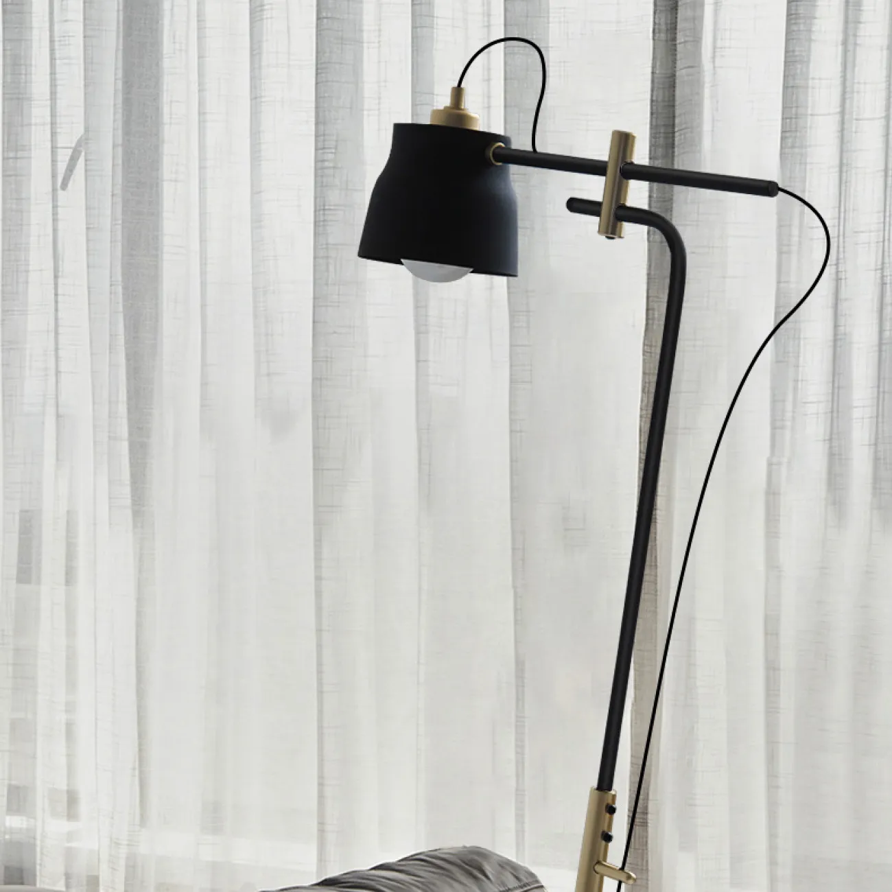 Торшер RAM FLOR Black от ImperiumLoft