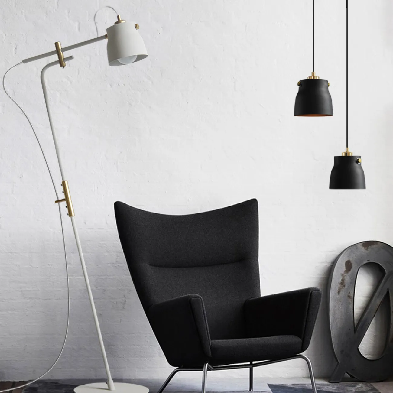 Торшер RAM FLOR White от ImperiumLoft Торшер RAM FLOR White от ImperiumLoft