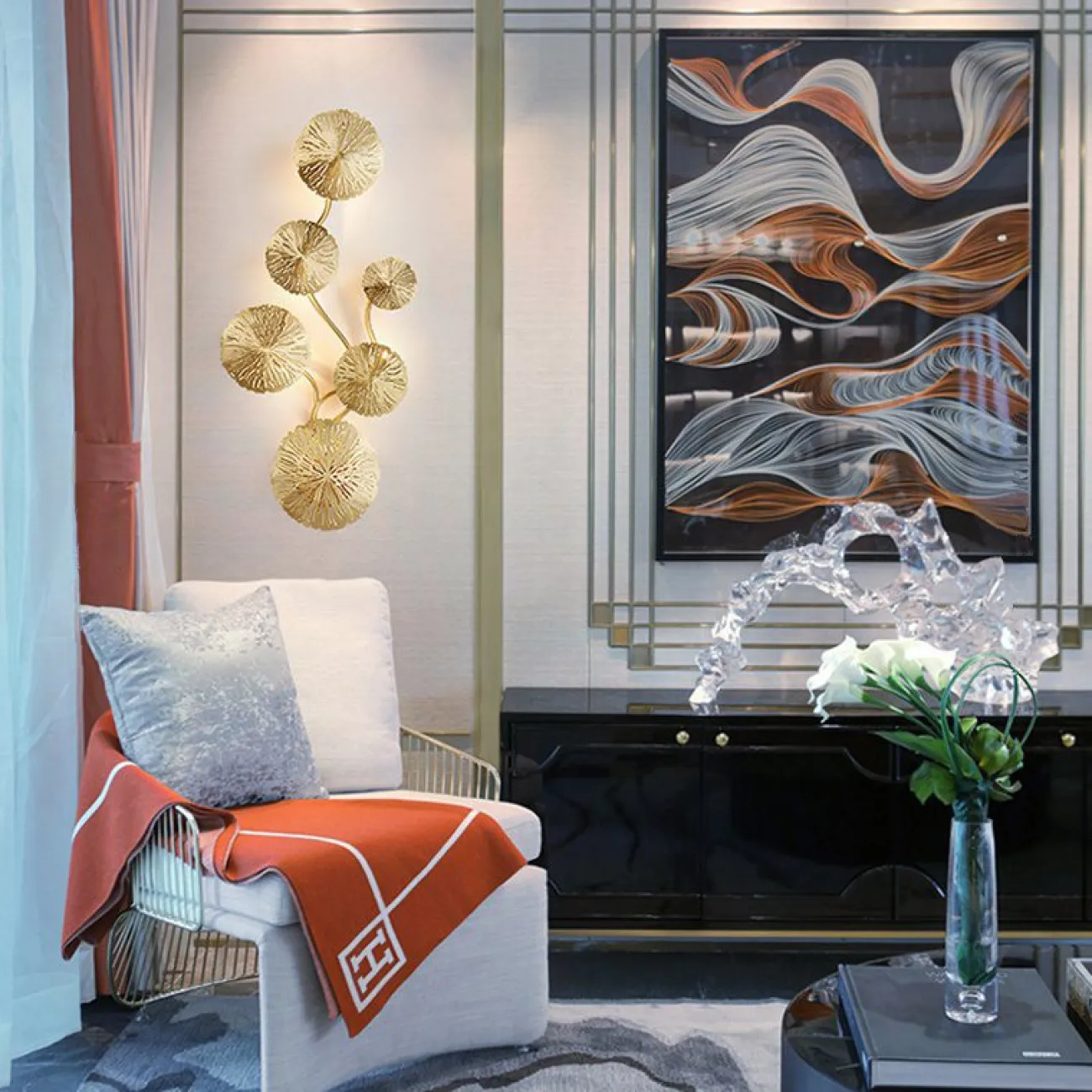 Настенный светильник INCA TWIG WALL B от ImperiumLoft