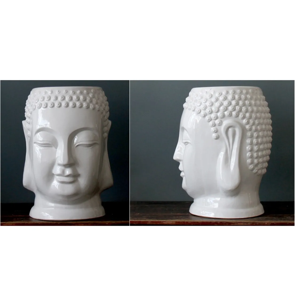 Керамический табурет White buddha от LaLume