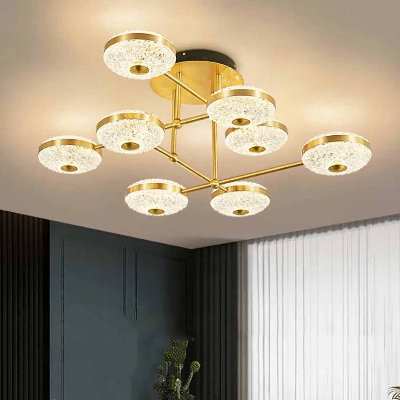 Потолочная люстра JINA L6 от ImperiumLoft Потолочная люстра JINA L6 от ImperiumLoft