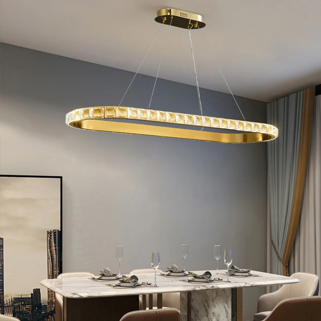 Подвесная люстра ADELISA D60 от ImperiumLoft