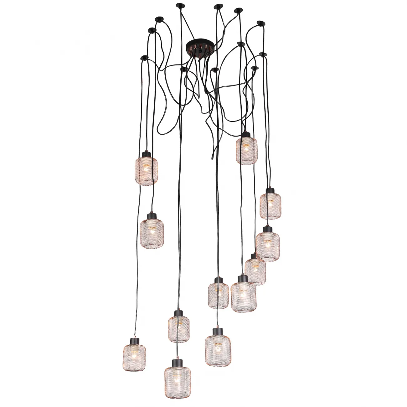 Светильник Loft Wire Cage Copper Spy от LaLume