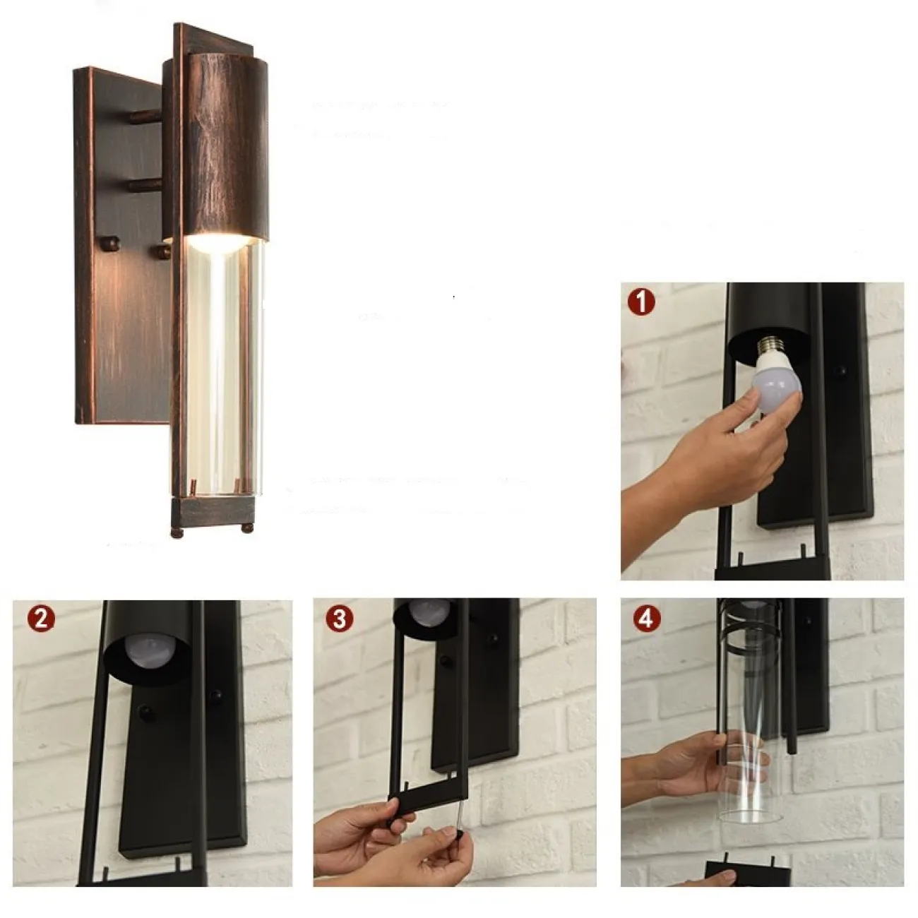 Настенный светильник (Бра) Gas от ImperiumLoft