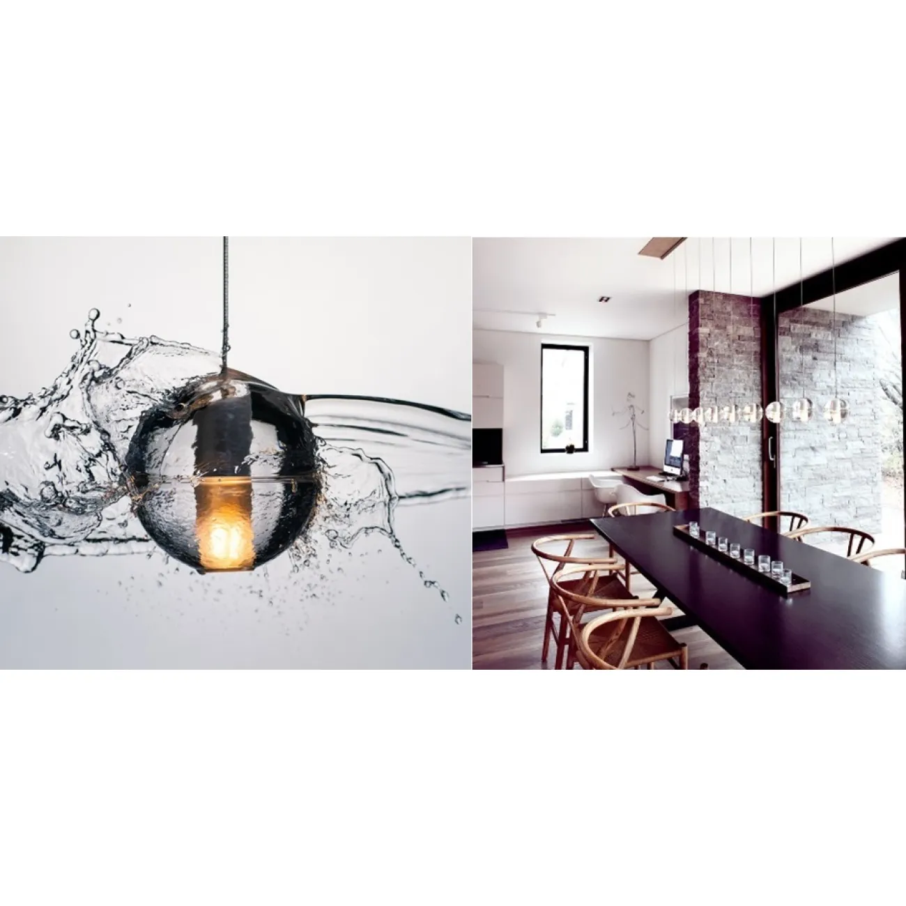 Bocci Led Crystal Glass Ball 1 designed by Omer Arbel in 2005 от LaLume