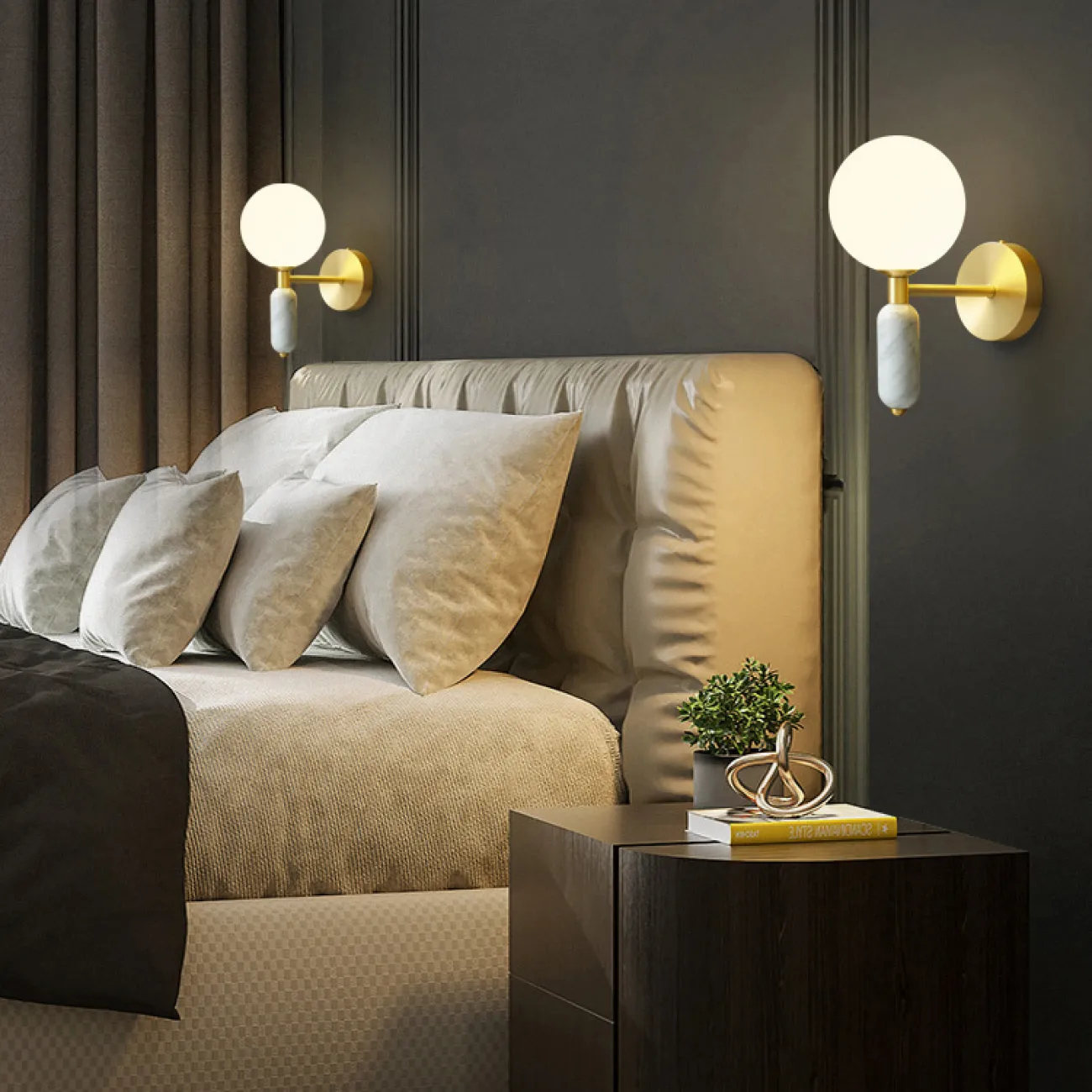Настенный светильник PETIT WALL White от ImperiumLoft