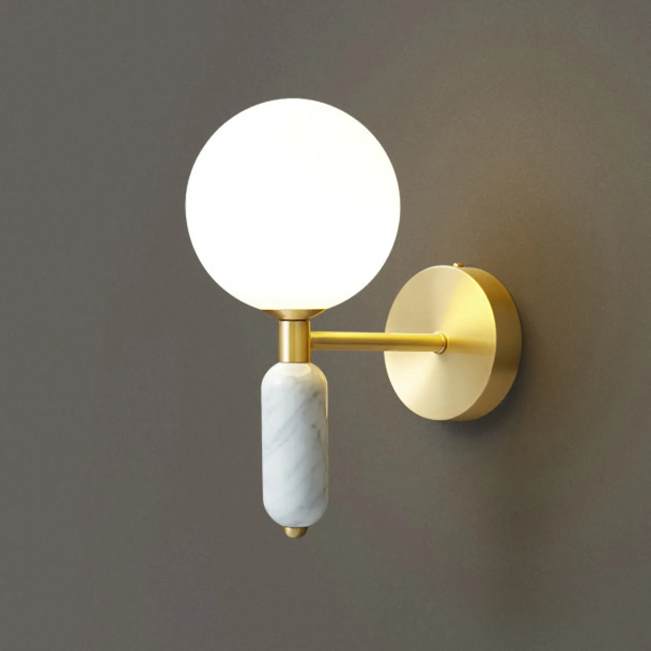 Настенный светильник PETIT WALL White от ImperiumLoft