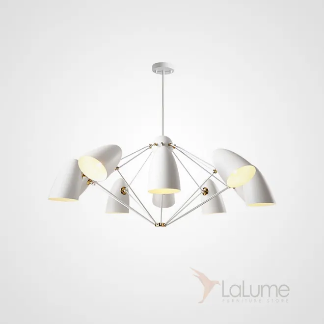 Подвесная люстра ETA 10 Белый от ImperiumLoft