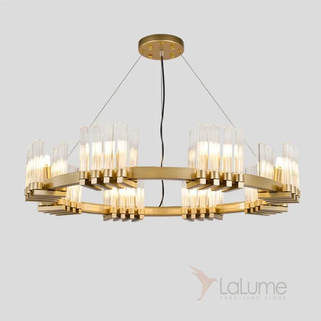 Подвесная люстра FOUNTAIN D100 Gold от ImperiumLoft